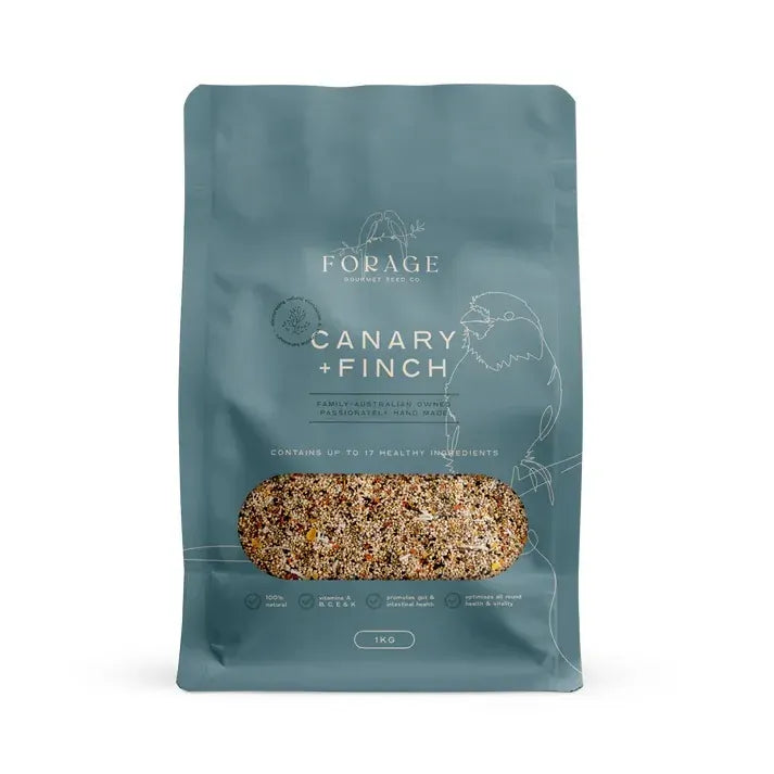 Forage Gourmet Canary & Finch 1Kg - Macaw And Friends