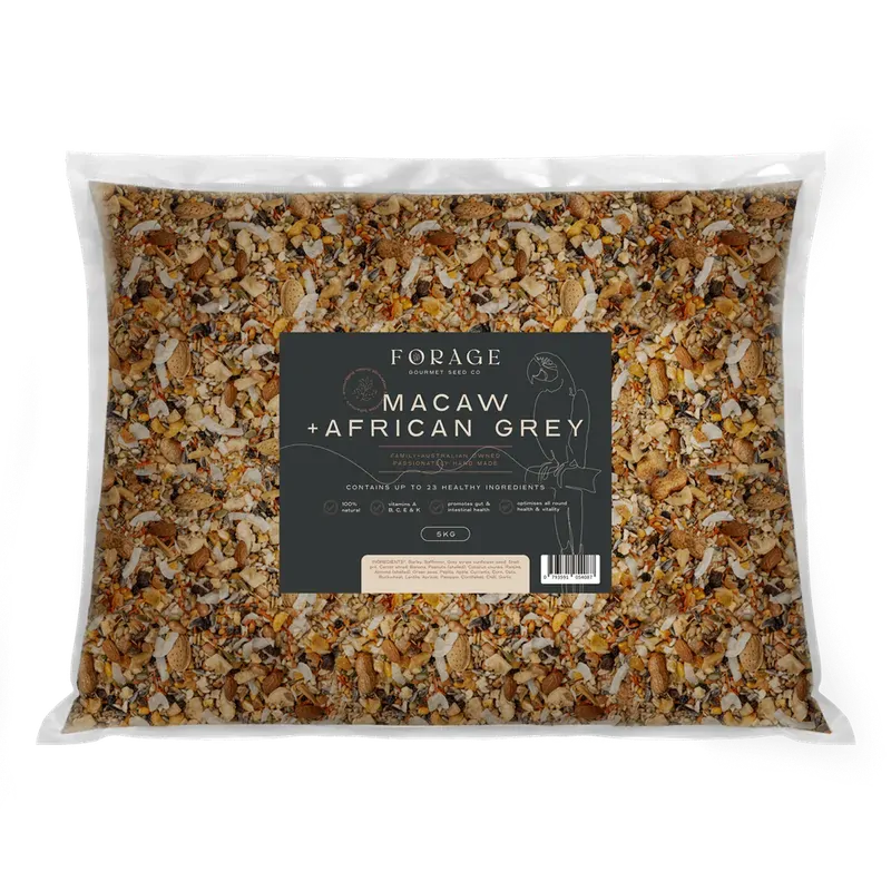 Forage Gourmet Macaw & African Grey 5Kg - Macaw And Friends