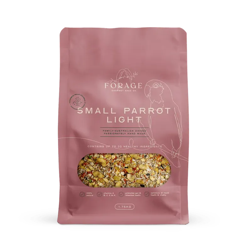 Forage Gourmet Small Parrot Light 1.75Kg - Macaw And Friends
