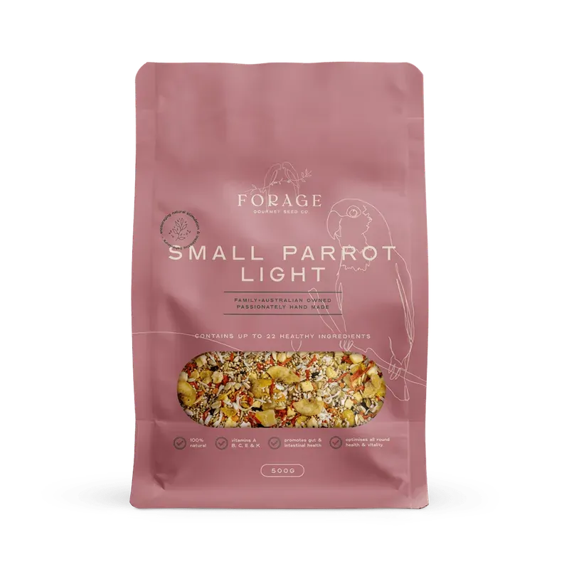 Forage Gourmet Small Parrot Light 500G - Macaw And Friends