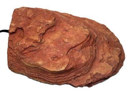 Pet Worx Reptile Heat Rock by Macaw And Friends provides warm, safe heating for reptile habitats.