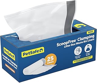 PetSafe – ScoopFree Clumping Litter Box Waste Bin Liners