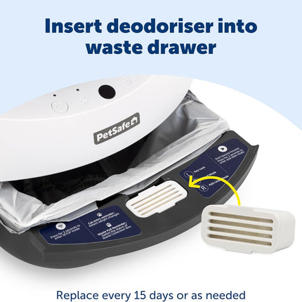 PetSafe – ScoopFree SmartSpin Self-Cleaning Litter Box Deodorizer