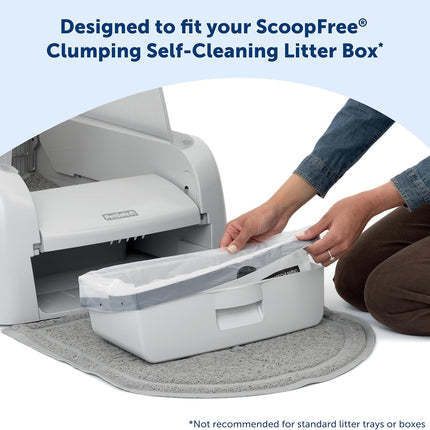PetSafe – ScoopFree Clumping Litter Box Waste Bin Liners