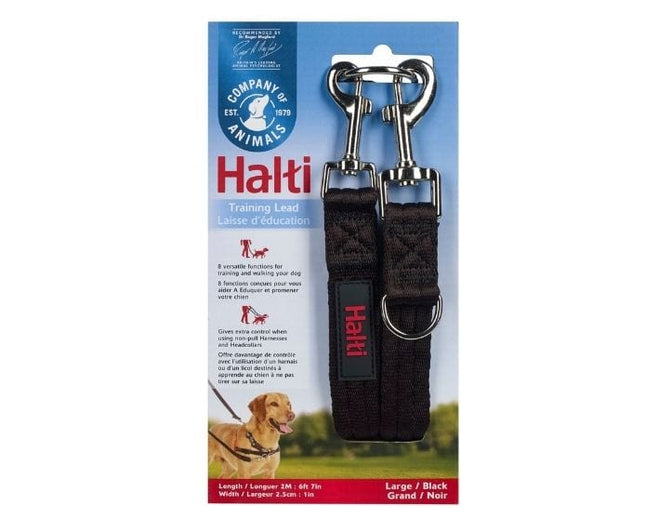 Dog training lead by Company of Animals, designed for effective control and training, made by Macaw And Friends.