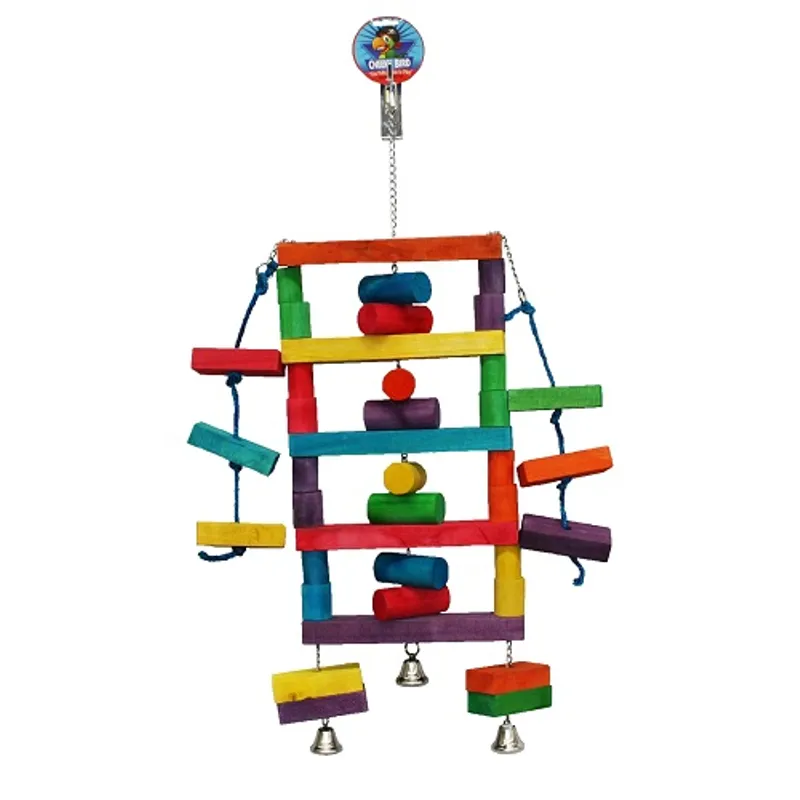 Cheeky Bird Square Block Ladder Jumbo