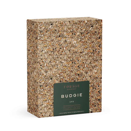 Forage Everyday Budgie bird cage accessory by Macaw And Friends, designed for pet bird enrichment and feeding.