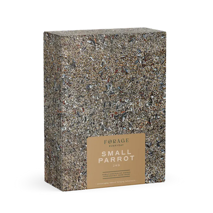 Small parrot forage from Macaw And Friends, suitable as bird cage accessory for pet bird care and nutrition.