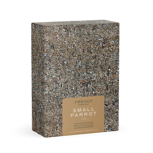 Small parrot forage from Macaw And Friends, suitable as bird cage accessory for pet bird care and nutrition.