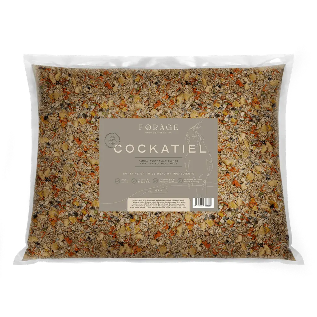 Forage Gourmet Cockatiel 5Kg - Macaw And Friends