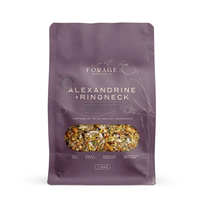 Forage Gourmet Ringneck & Alexandrine 1.75Kg - Macaw And Friends