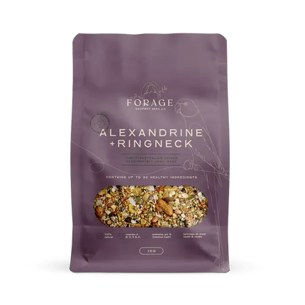 Forage Gourmet Ringneck and Alexandrine bird cage accessory by Macaw And Friends, designed for pet bird enrichment and feeding.
