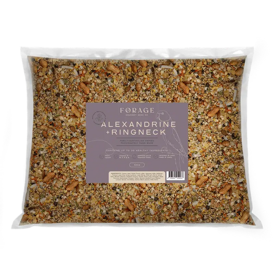 Forage Gourmet Ringneck & Alexandrine 5Kg - Macaw And Friends