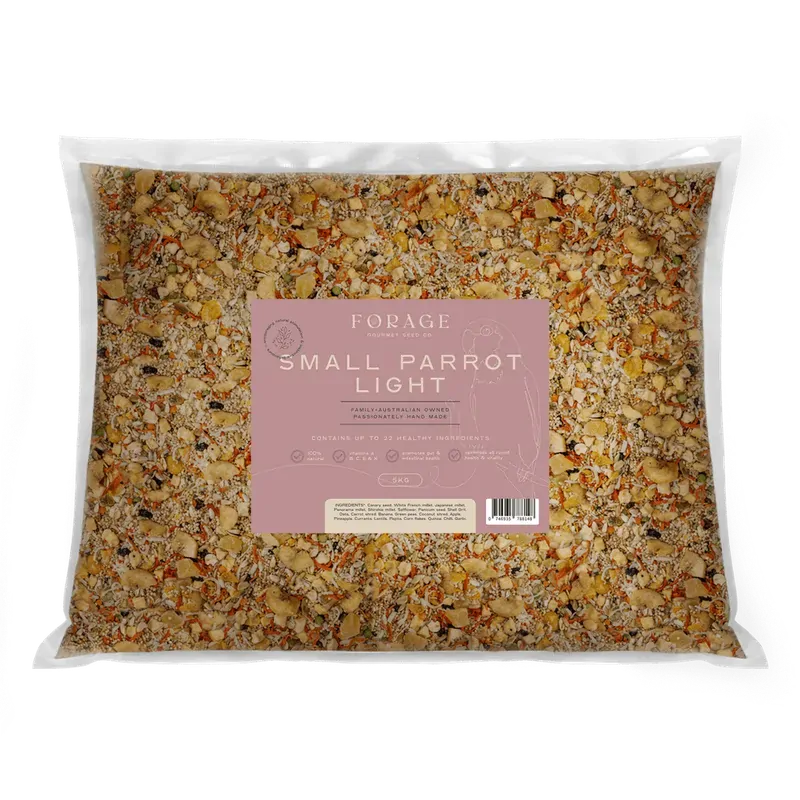 Forage Gourmet Small Parrot Light 5Kg - Macaw And Friends