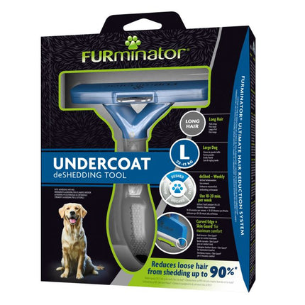 FURminator – Undercoat Deshedding Tool – Long Hair Dogs
