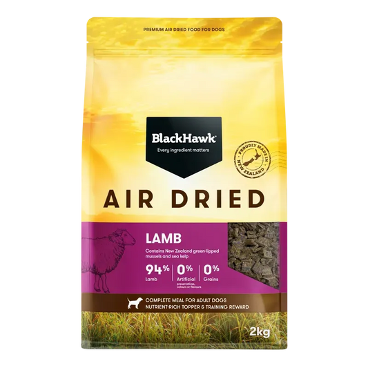 Black Hawk Air Dried Lamb 2Kg - Macaw And Friends
