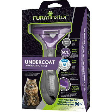 FURminator – Undercoat Deshedding Tool- For Cats