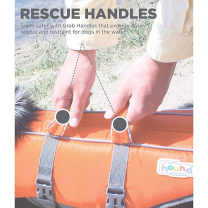 Outward Hound "Granby Splash" Life Jacket for Dogs - Macaw And Friends