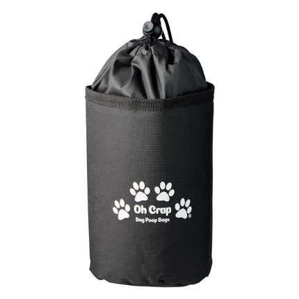 Macaw and Friends Oh Crap nylon dog treat and training walking bag with multiple compartments for pet treats and accessories.