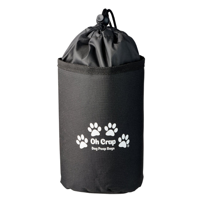 Macaw and Friends Oh Crap nylon dog treat and training walking bag with multiple compartments for pet treats and accessories.