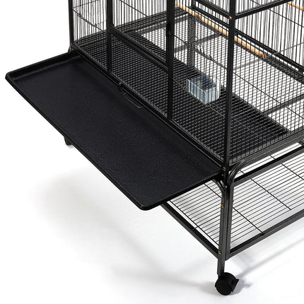 Large Macaw and Friends i.Pet bird cage, 138cm aviary with spacious design for pet birds, sturdy metal construction.