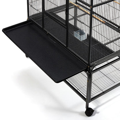 i.Pet Bird Cage 138cm Large Aviary - Macaw And Friends