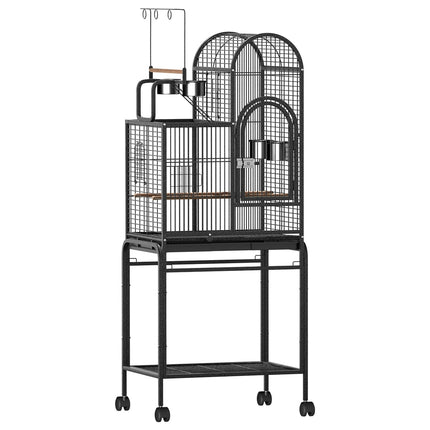 Large Macaw and Friends bird cage, 153cm aviary with spacious design for pet birds, sturdy metal construction, and easy access.