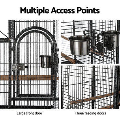 i.Pet Bird Cage 153cm Large Aviary - Macaw And Friends