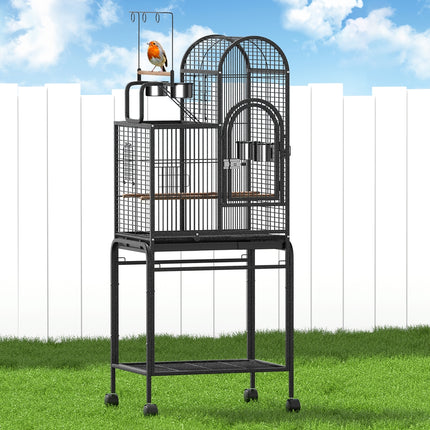 Large Macaw and Friends i.Pet Bird Cage, 153cm aviary with spacious metal bars, suitable for pet birds and bird care.