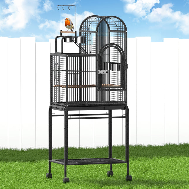 Large Macaw and Friends i.Pet Bird Cage, 153cm aviary with spacious metal bars, suitable for pet birds and bird care.