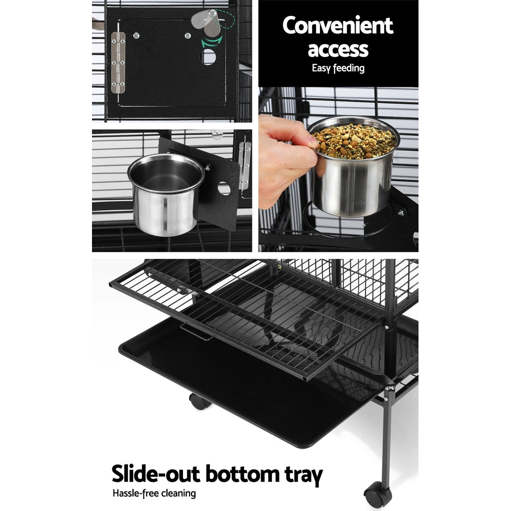 i.Pet Bird Cage 173cm Large Aviary - Macaw And Friends