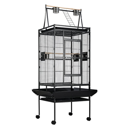 Large Macaw and Friends i.Pet Bird Cage, 173cm tall aviary with spacious wire enclosure for pet birds.