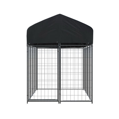 i.Pet Dog Kennel Extra Large House Outdoor Playpen Pet Puppy Metal Backyard - Macaw And Friends