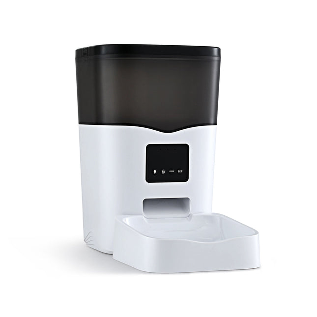 Macaw and Friends i.Pet automatic pet feeder for dogs and cats, 3L wifi smart food dispenser with digital controls