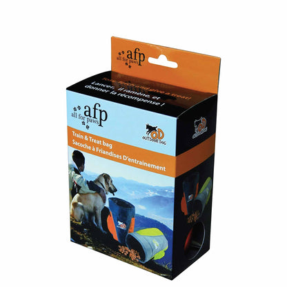 Train and Treat Bag - Pet Dog Reward Foldable Nylon Pouch - Obedience Training - Macaw And Friends