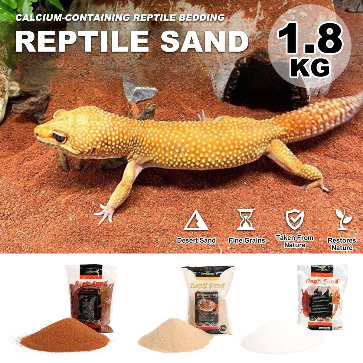 Reptile Sand Climbing Mat Pet Feeding Box Terrarium Landscaping Accessories - Yellow - Macaw And Friends