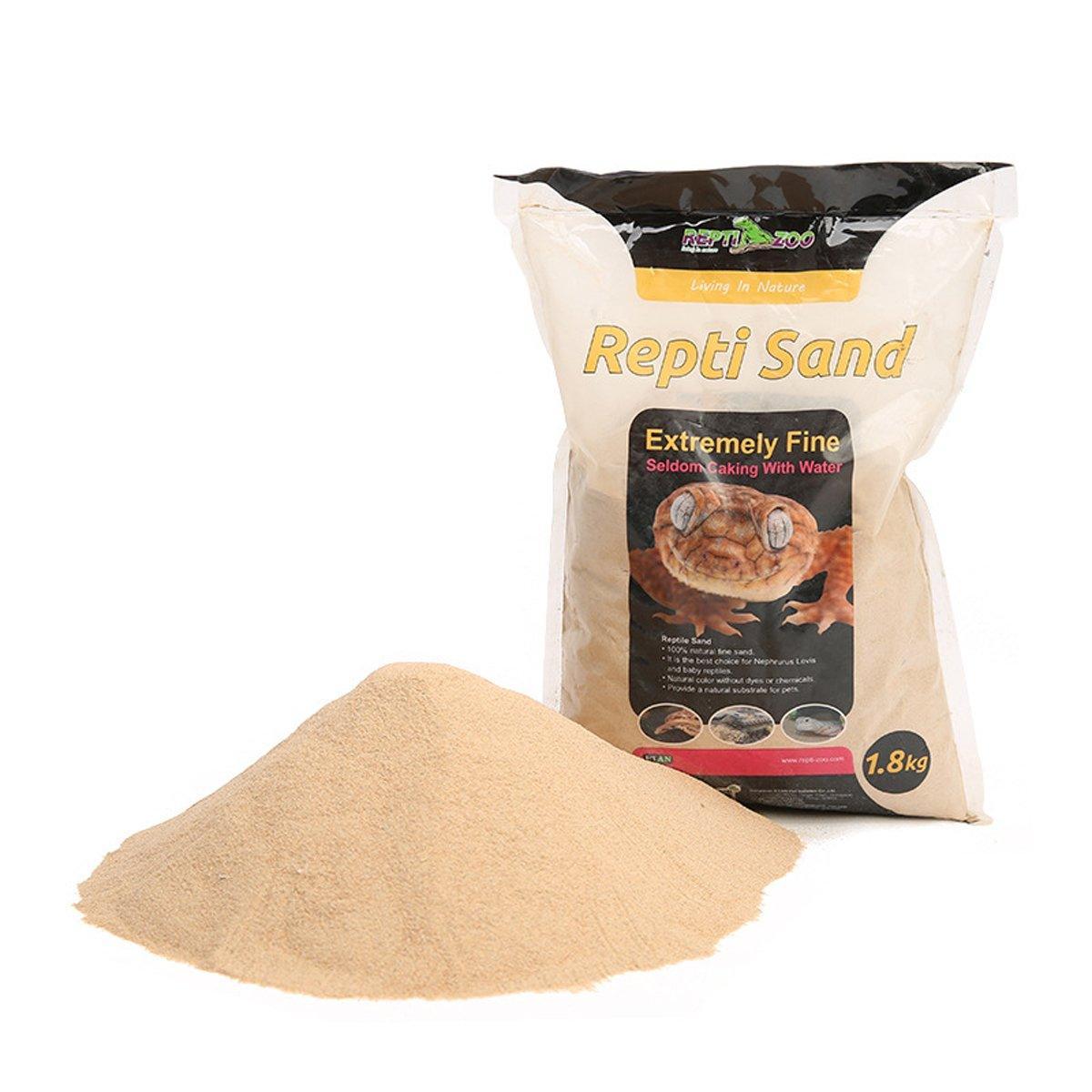 Reptile Sand Climbing Mat Pet Feeding Box Terrarium Landscaping Accessories - Yellow - Macaw And Friends