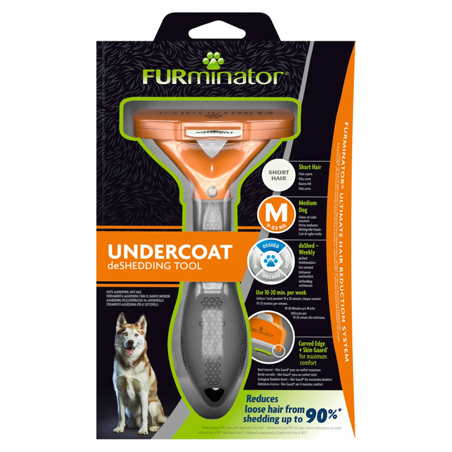 FURminator – Undercoat Deshedding Tool – Short Hair Dog