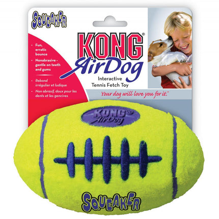 KONG AirDog Squeaker Football Large